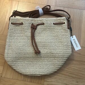 Brown Bucket Bag by Montce